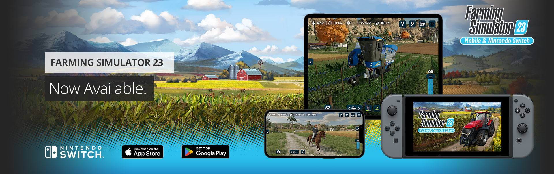 Farming Simulator 幸运168飞艇官方综合体彩开奖网站 23 - Now Available