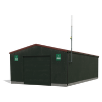 HÖRMANN Shed with RTK Base Station